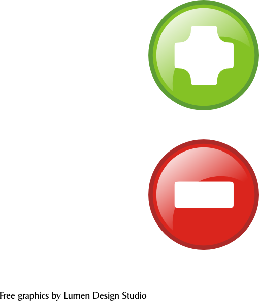 Free Vector Glass Buttons Clip Art - Glass Buttons (510x594)