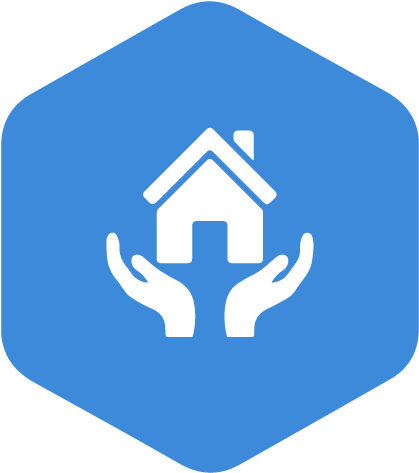 24 Hours Home Service Svg Png Icon Free Download - Hospital Icon Png Blue (512x512)