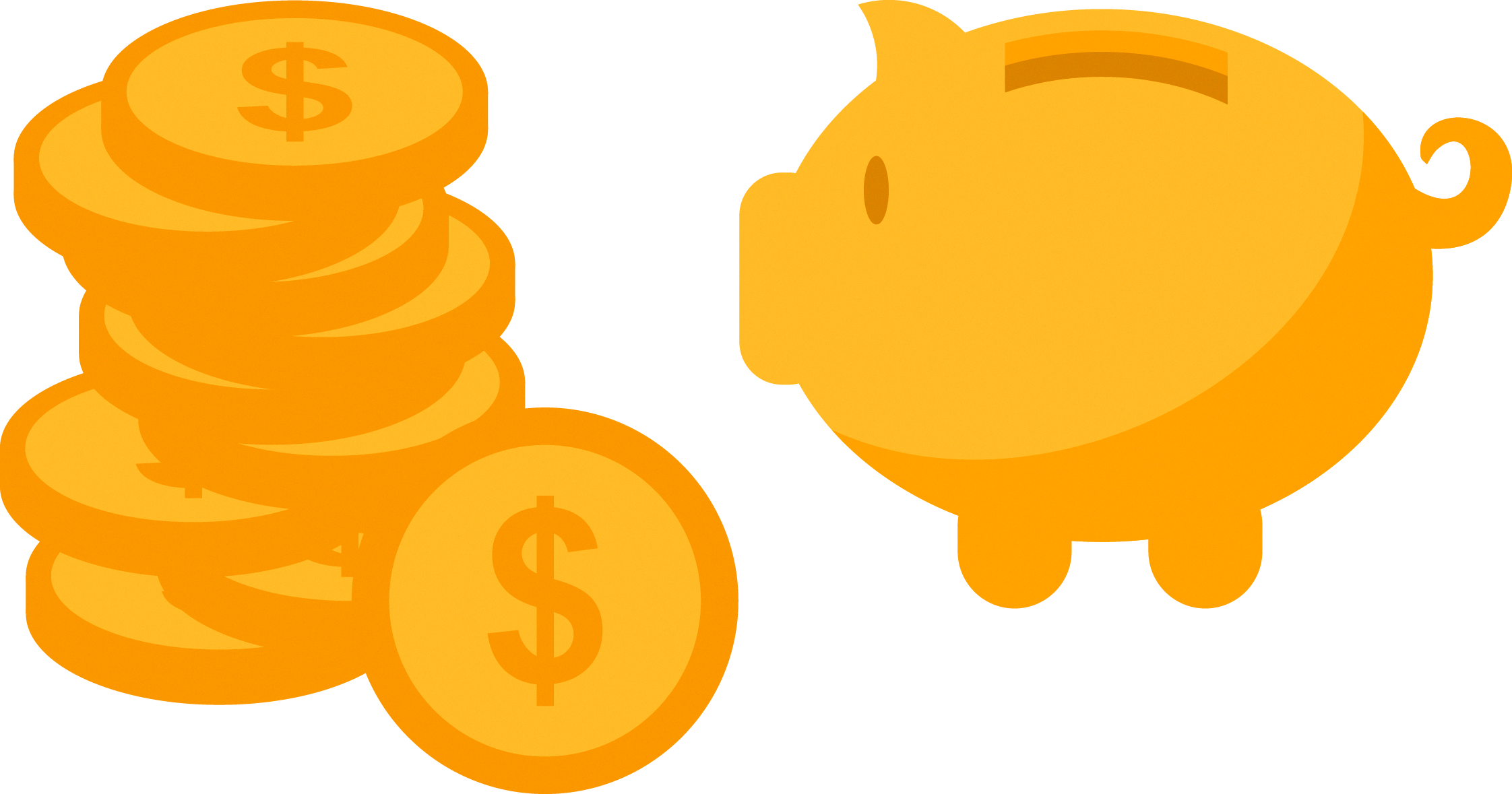 Domestic Pig Piggy Bank Clip Art - Clip Art (2244x1179)