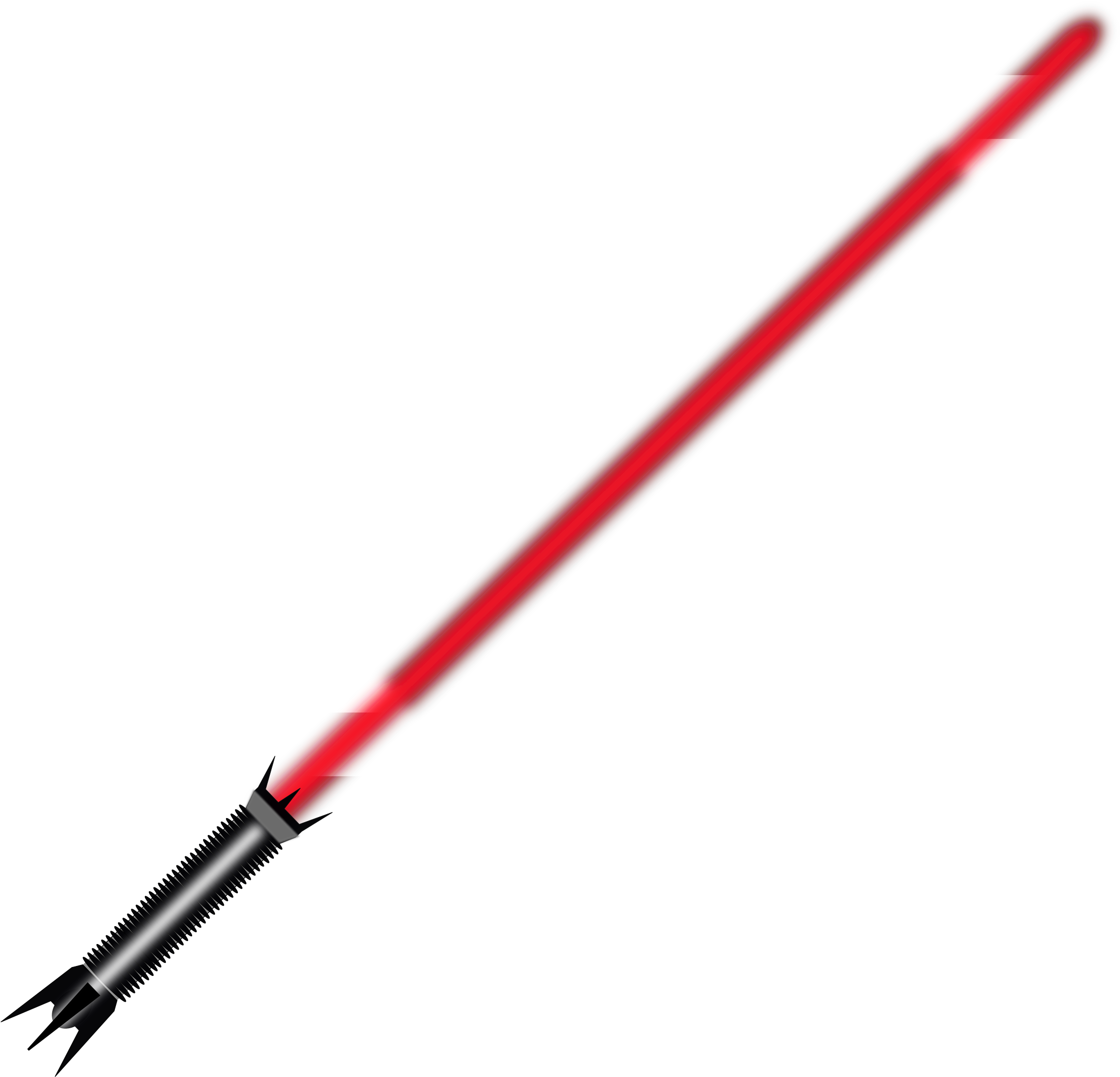 Lightsaber 3 - Red Lightsaber Darth Vader (2400x2249)