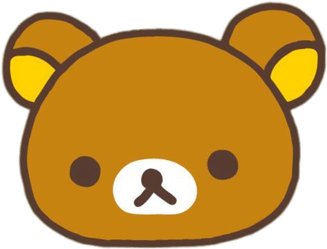 Rilakkuma Bear Face - San X (546x420)