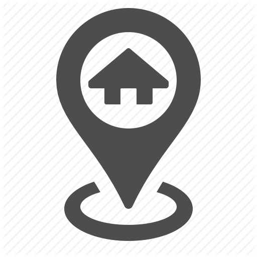 Gps Location Icon - Home Location Icon (512x512)