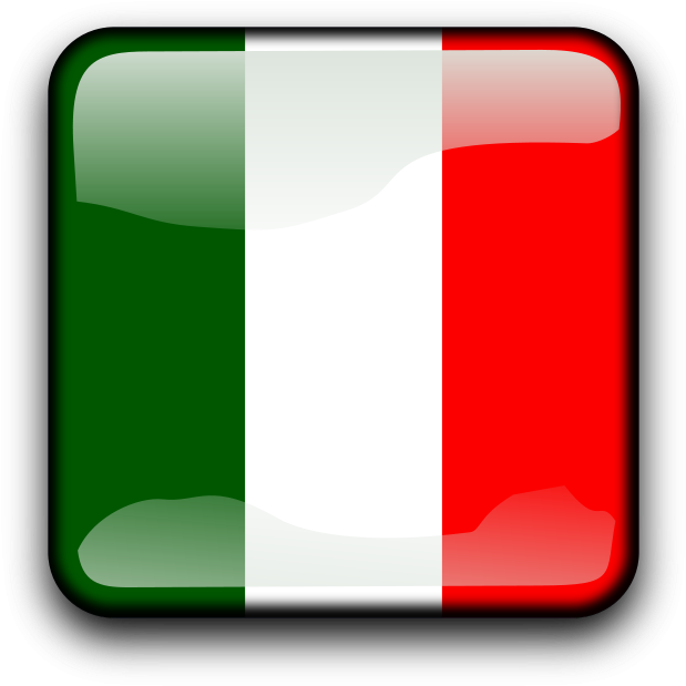 Sticky Note Pink Clip Art Download - Bandera De Italia Boton (800x800)