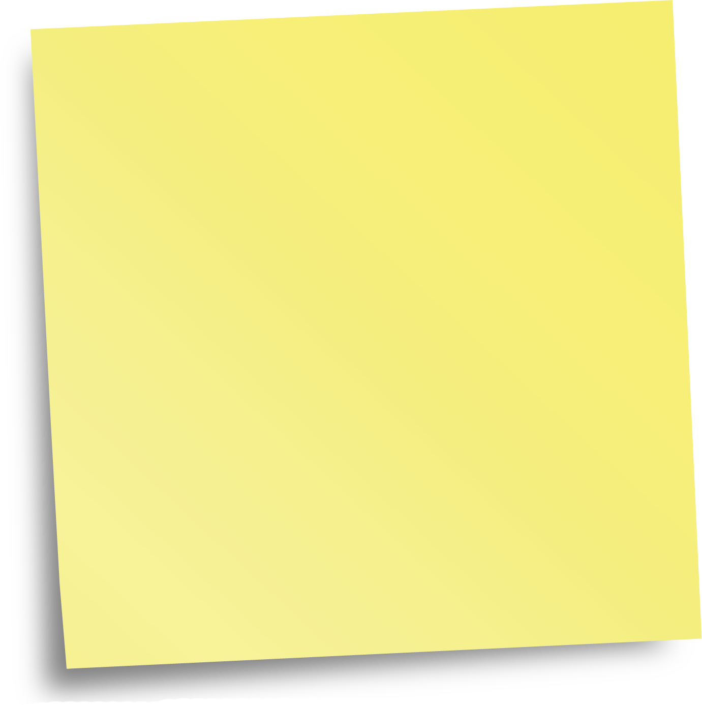 Sticky Note Png - Article (1381x1386)