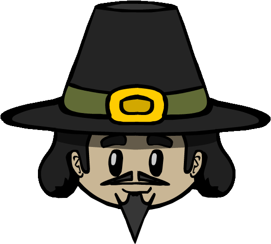 John Proctor Face - Cartoon (607x530)