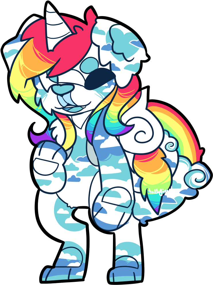 Cloudy By Tabbytigers Cinnadog - Cartoon (773x1000)