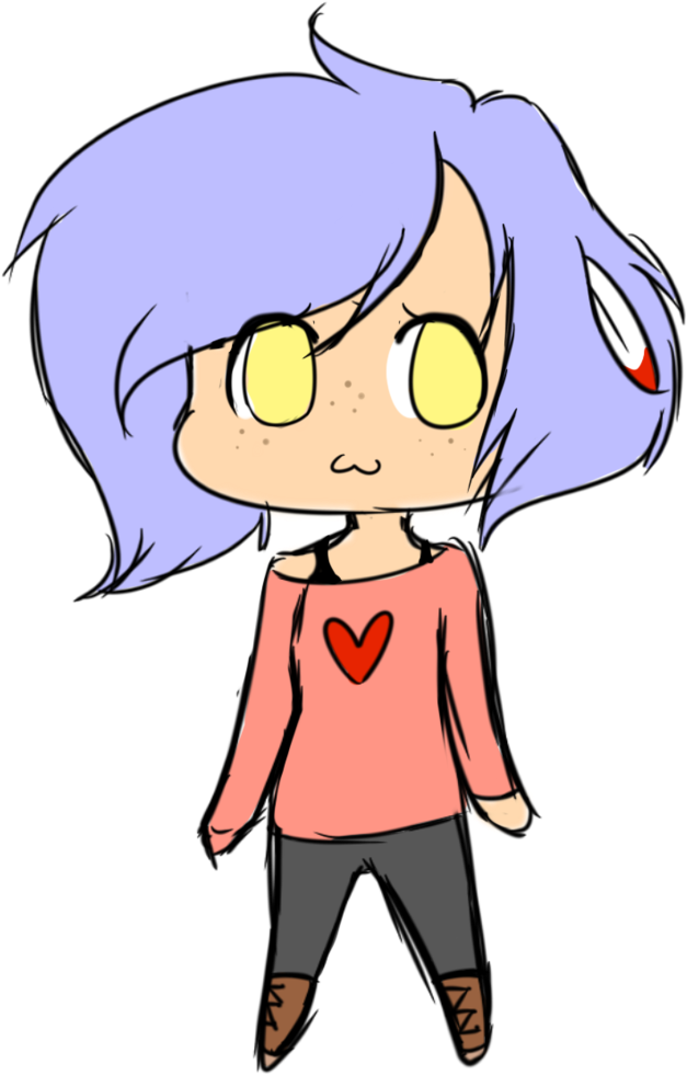 Cloudy As A Human By Ohhoneybee - Cartoon (760x1050)