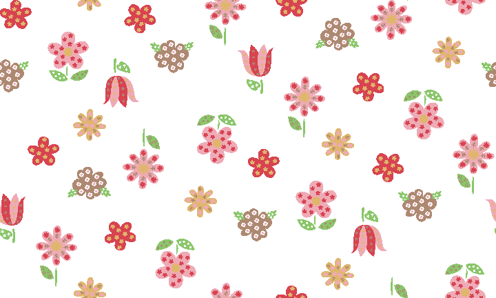 Flower Pattern Clipart - Flower Clipart (720x432)