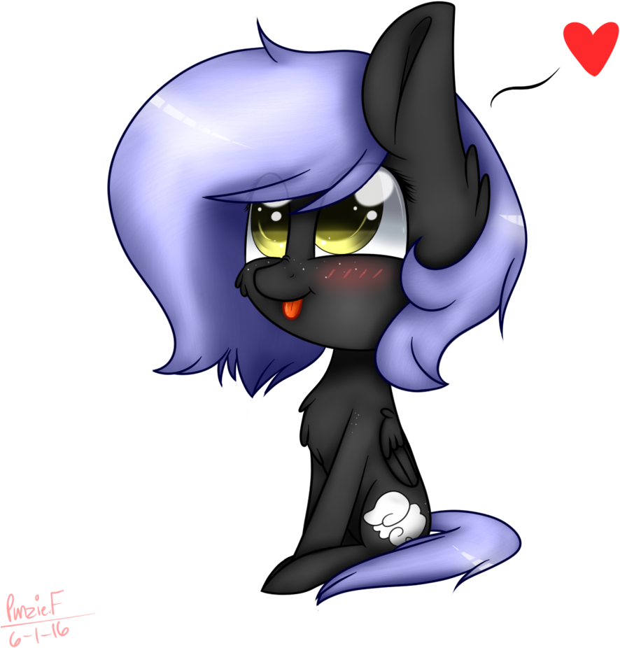 Cloudy Night Chibi~ By Punzieflower2002 Cloudy Night - Cartoon (1024x1017)