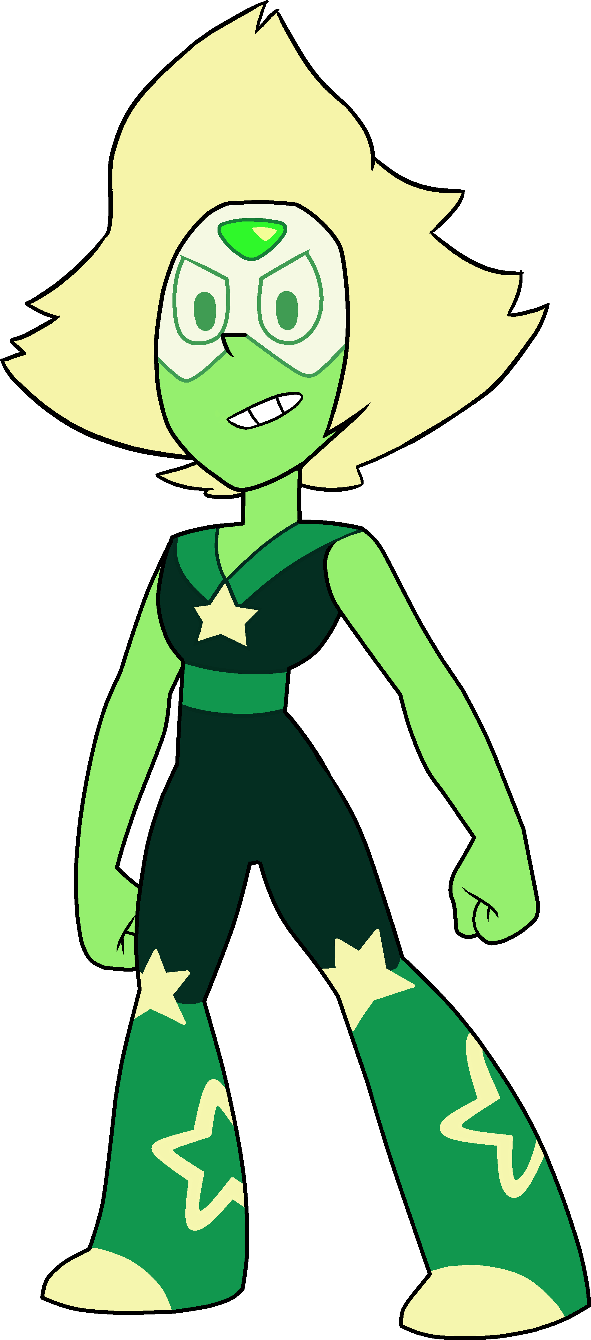 Steven Universe Crystal Gems Clipart - Night (2000x4500)
