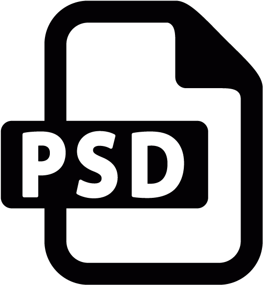 Psd File Format Vector Icon - Exe Icon (600x600)