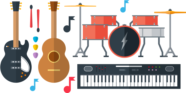 For All The Musicians Out There, We Are Here For The - Kit Digital Instrumentos Musicais Png (1200x628)
