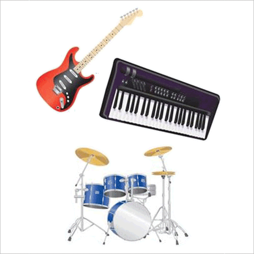 Band Stickers - Buygifts Rock Band Instrument Cutouts (502x502)