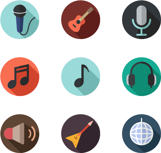 Musical Instruments Set - Icon (600x564)