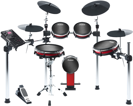 Alesis Crimson Ii Kit Nine-piece Electronic Drum Kit - Alesis Crimson Ii Kit (666x518)