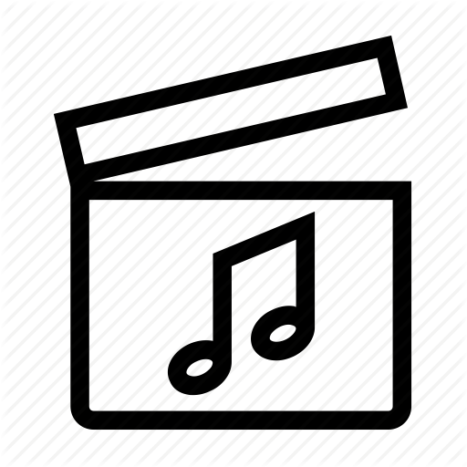 Video Clipart Music Video - Icon For Music Video (512x512)