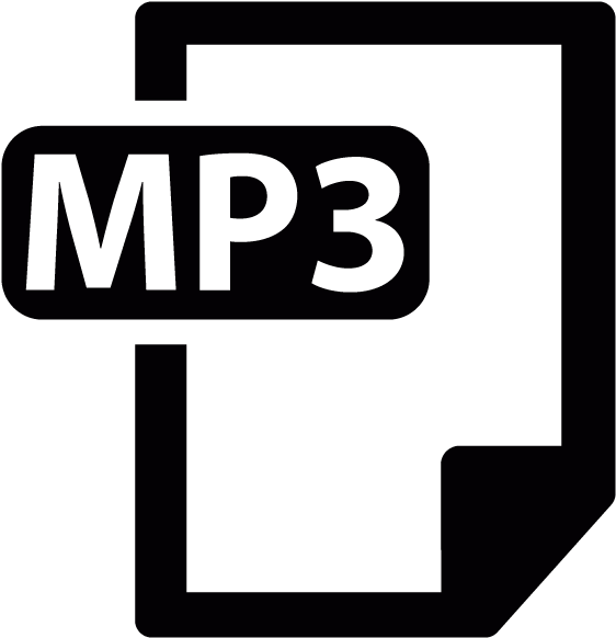Mp3 File Format Vector Icon - Csv File Vector (600x600)