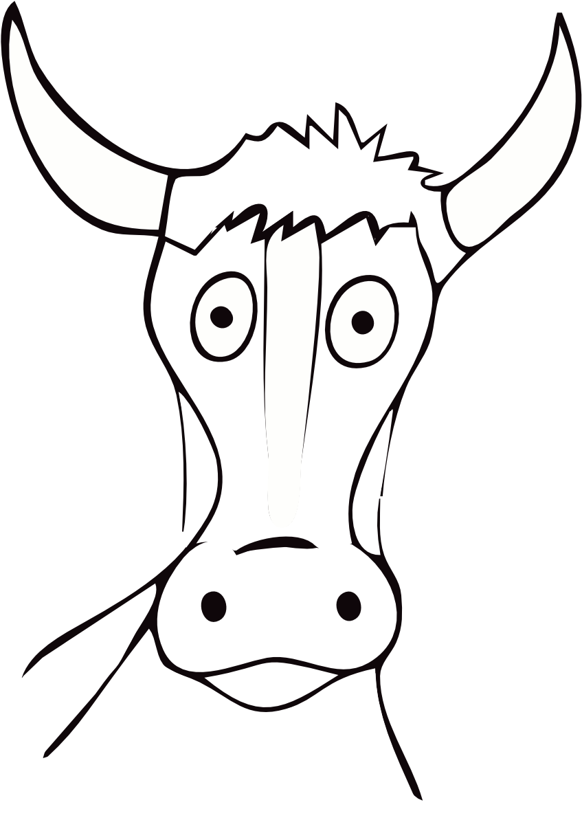 Texas Longhorn Bull Valdaostan Red Spotted Cow Clip - Color (999x1318)
