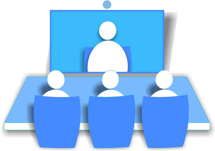 Clip Art Free Microsoft Video Conferencing - Video Conferencing Png (711x500)