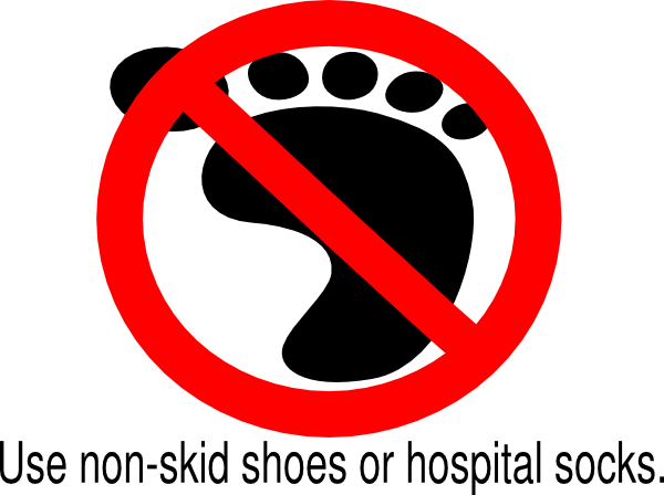No Bare Feet Sign (600x448)