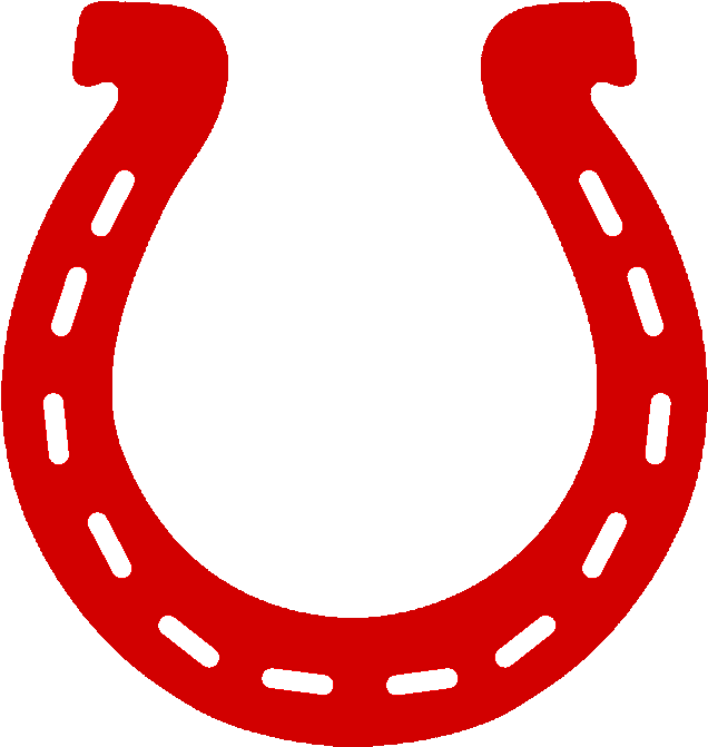 Horse Shoe Horseshoe Clip Art Wikiclipart - Red Horseshoe Clipart (676x754)