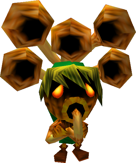 Pipes Of Awakening - Deku Horn (447x538)
