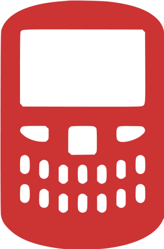 Pink Cell Phone Icon (512x512)
