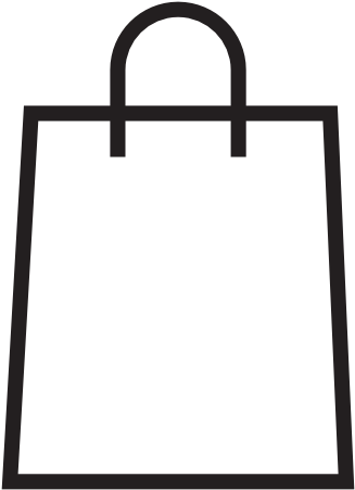 Paper Bag Clipart Black And White - White Paper Bag Clipart (512x512)