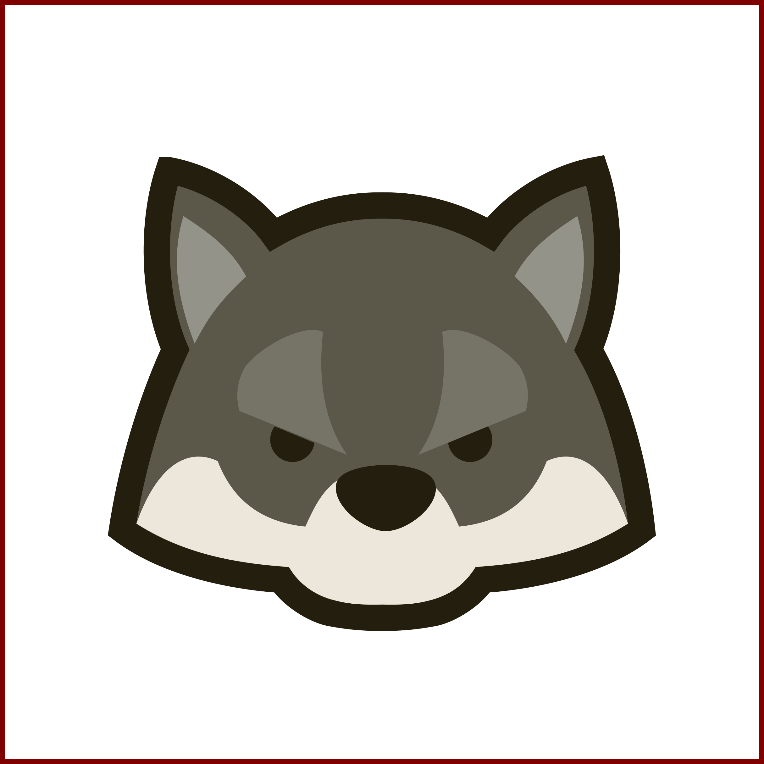 Marvelous Dou Shou Qi Wolf By Isacvale The From Ocastudios - Mascot Logo Wolf Png (2430x2430)