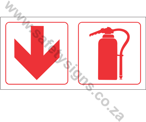 Fire Extinguisher Ahead Safety Sign - Fire Hose (499x499)