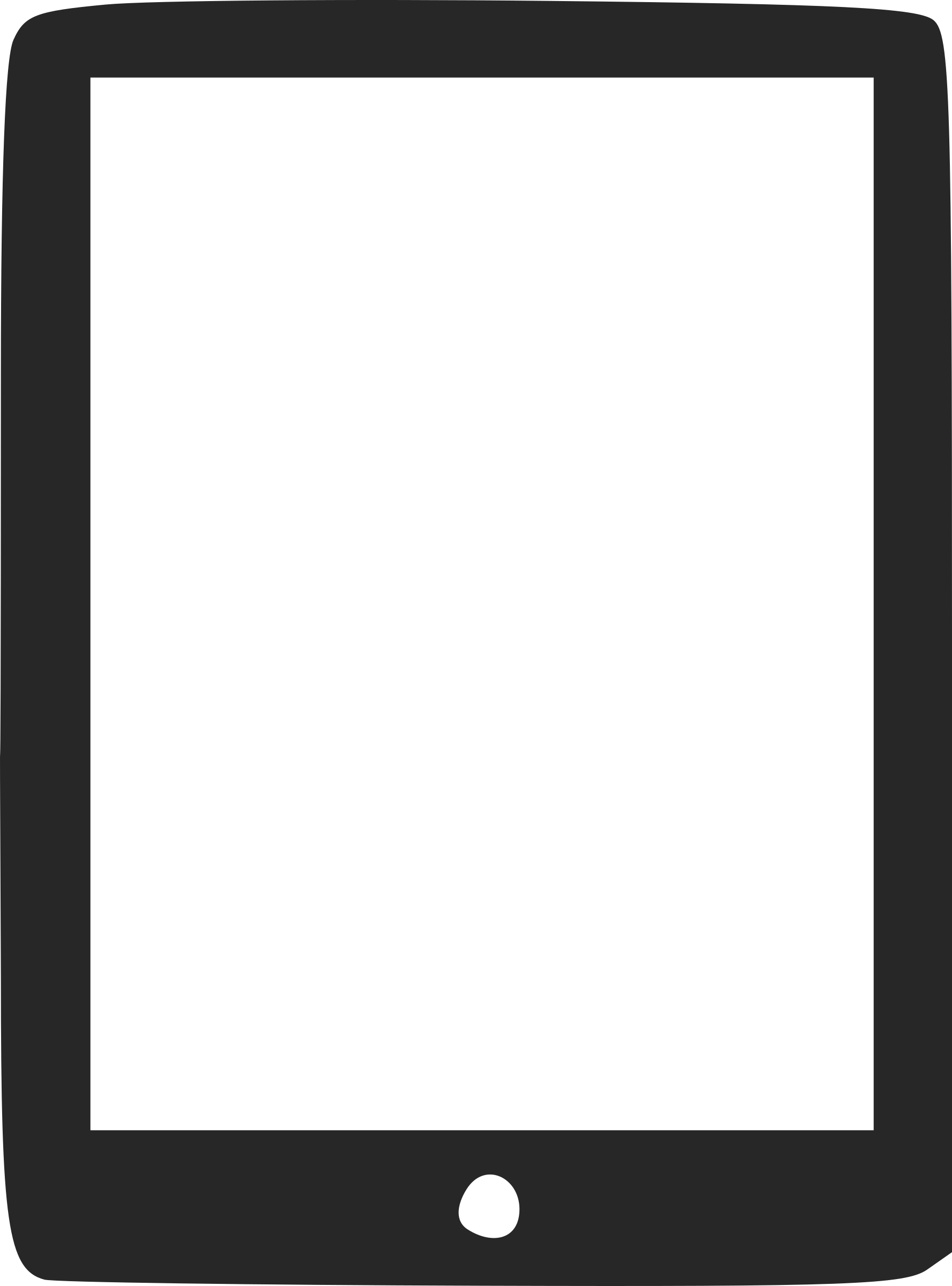 Tablet Icon Icons Png - Tablet Icon (1778x2400)