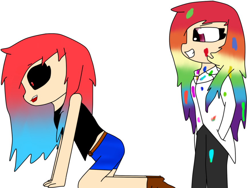 Rainbow Factory By Angelgamer11 - Drawing (955x836)