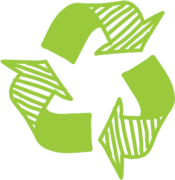 Hand-drawn Recycling Ltgrn - Biểu Tượng Tái Chế (400x380)