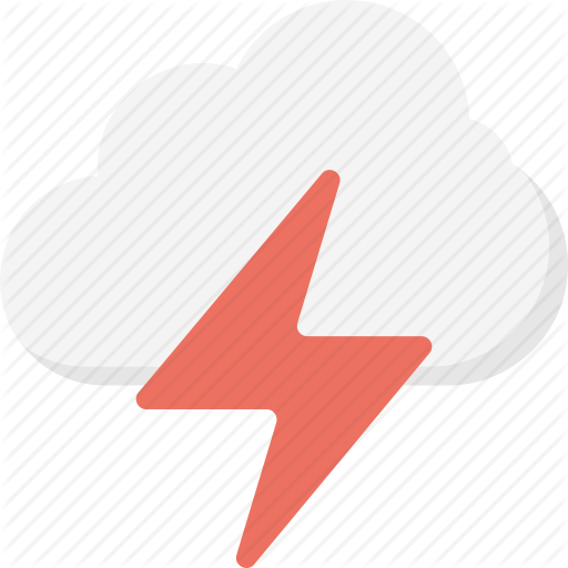 Thunderstorm Clipart Bad Weather - Emblem (512x512)