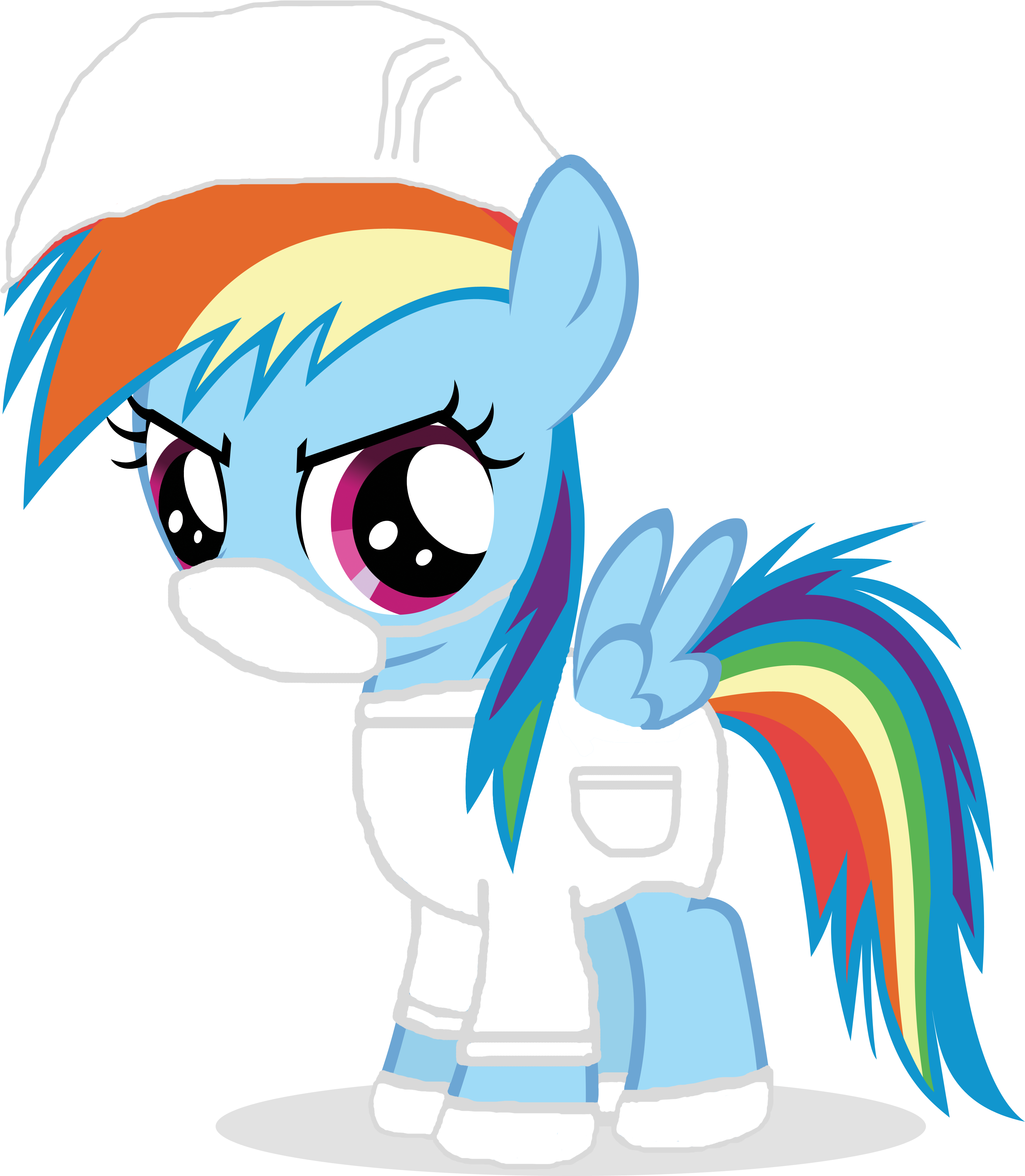 Stickmaster5000 127 27 Filly Dash Rainbow Factory By - My Little Pony Stickers (3456x3967)