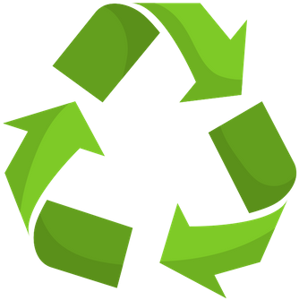 Three Green Arrows Making A Triangle To Represent Recycling - Cuidado Del Medio Ambiente (426x369)