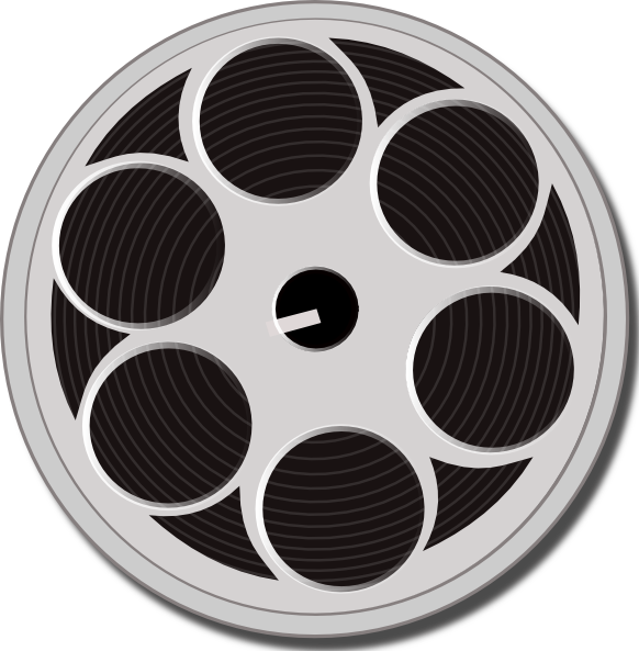 Film Reel Clipart Voen1f Clipart - Film Reel Clipart (582x593)