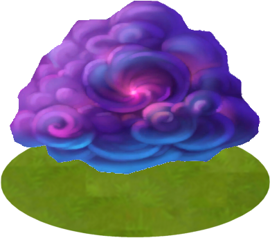 Storm Cloud - Artificial Flower (390x370)