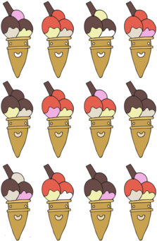 I Scream For Ice Cream T Shirt - Ice Cream Cone (674x518)
