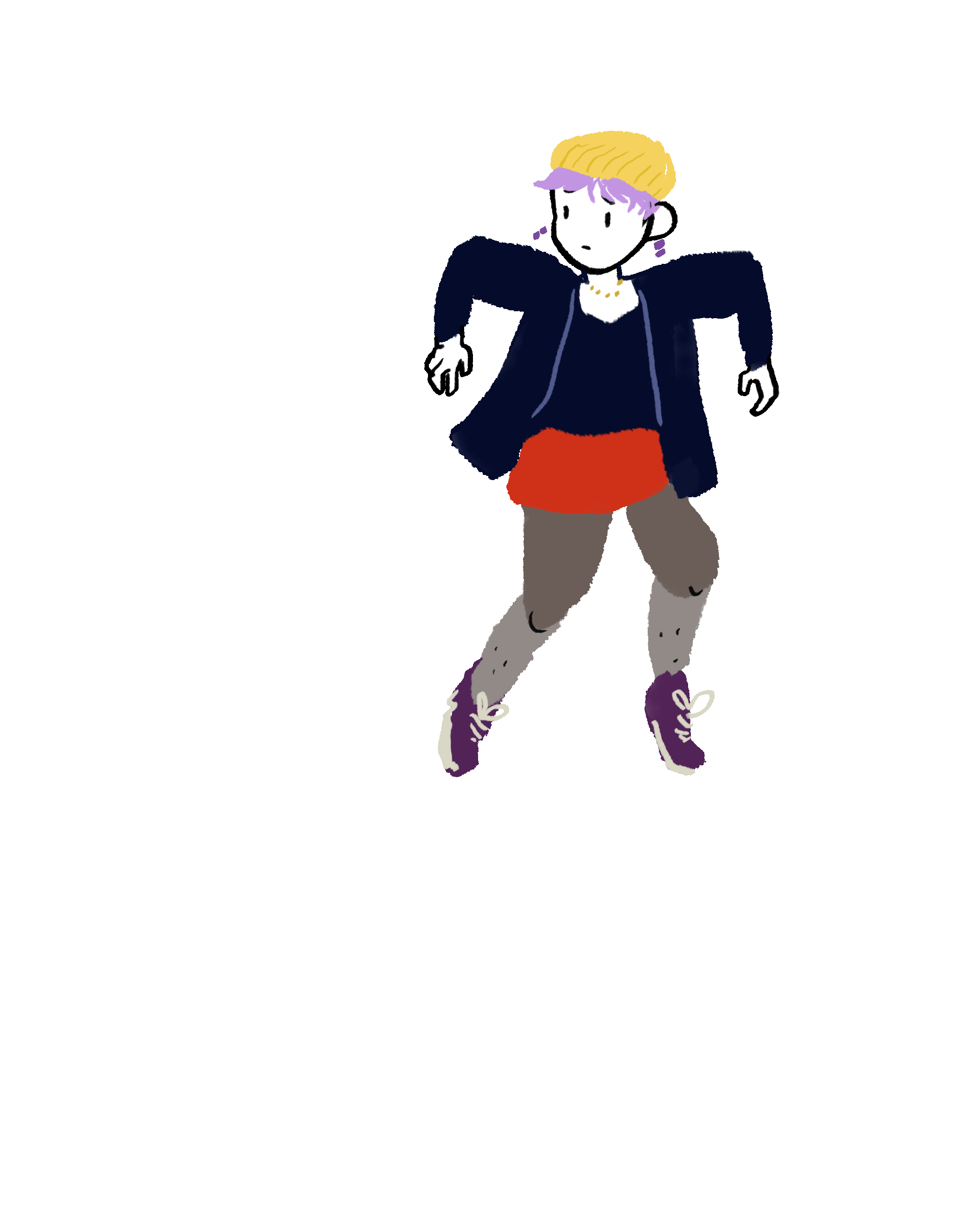 Golem - Cartoon (2550x2864)