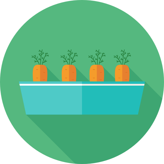 Custom Installation - Raised Garden Bed Icon (542x542)