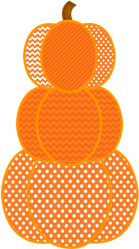 Pumpkin Clipart Stack - Apron (500x500)