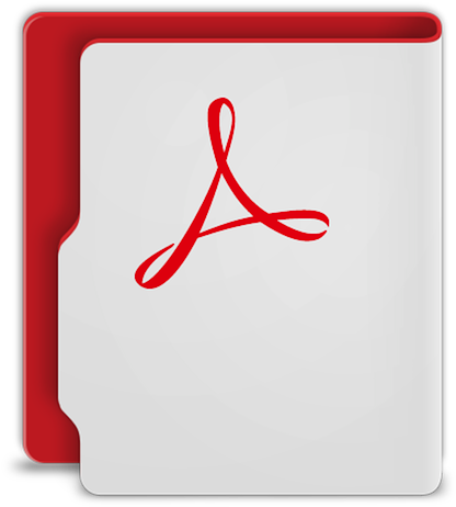 Employee Salary Loan Booklet - Icone Adobe Acrobat Cc (512x512)