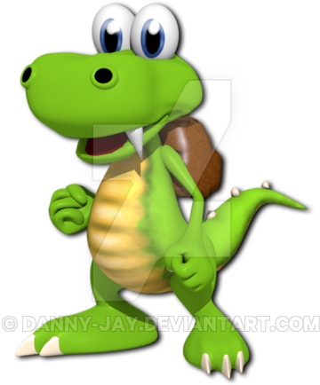 Blender By Danny-jay - Croc Legend Of The Gobbos Hd (400x493)