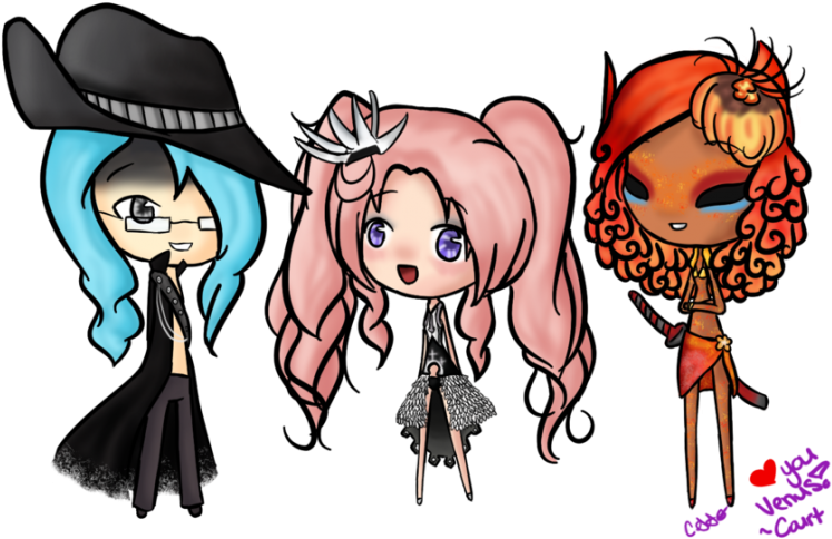 How To Draw Best Friends Dragoart Together With How - Draw Three Best Friends (805x530)