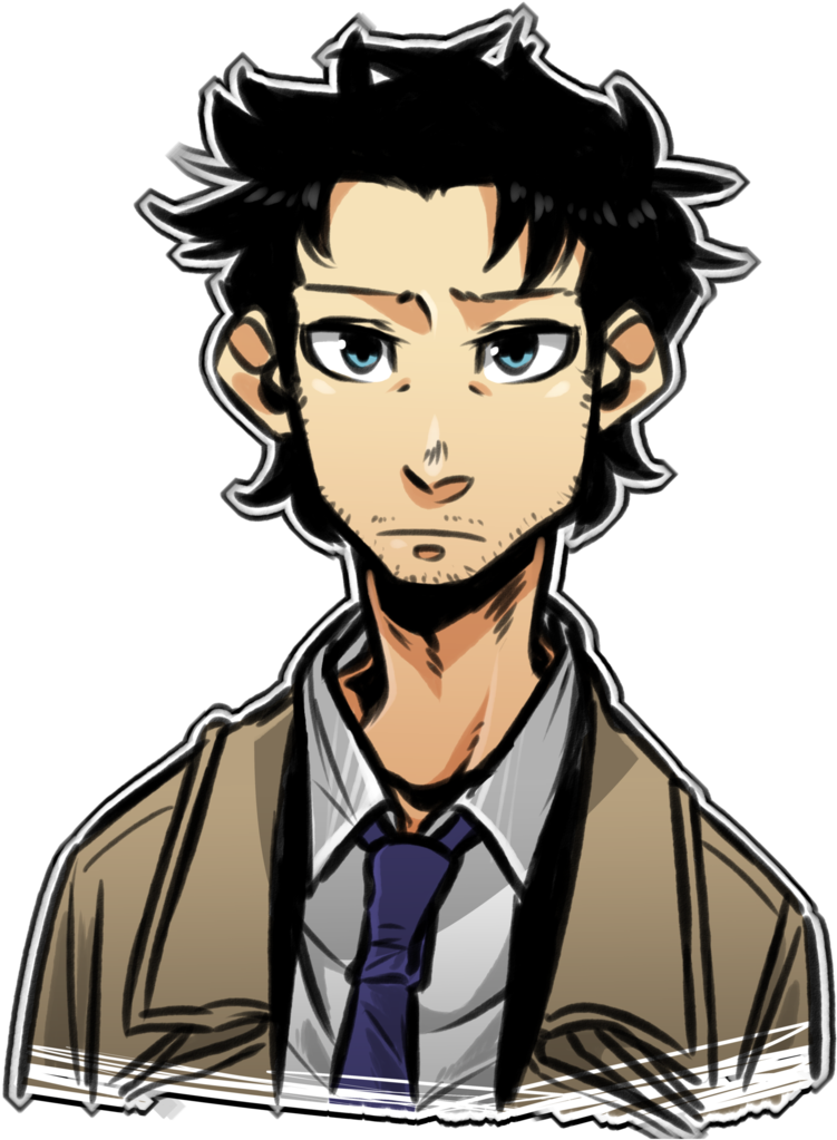 Castiel By Konoira On Deviantart - Castiel Cartoon (774x1032)