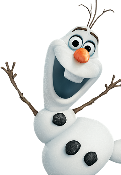 Olaf Posing Transparent Background - Olaf Frozen Png (464x600)