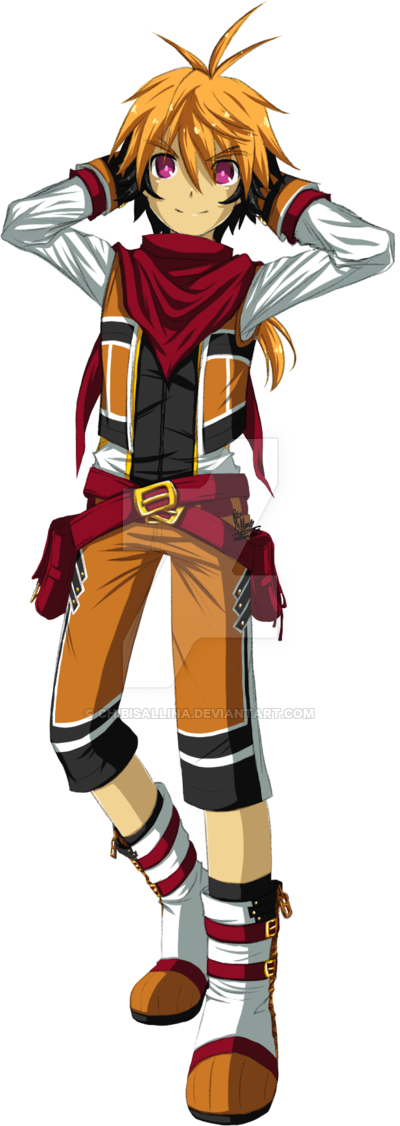Fullbody Drawing By Chibisallina - Cartoon (400x1126)