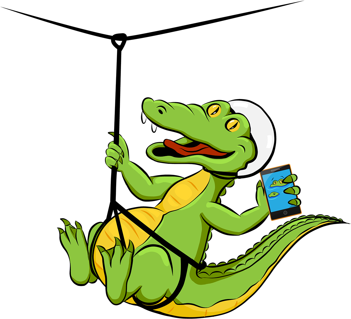 Carlos The Crocodile Is A Friendly Croc Who Loves Traveling - Carlos The Crocodile Is A Friendly Croc Who Loves Traveling (1400x1400)