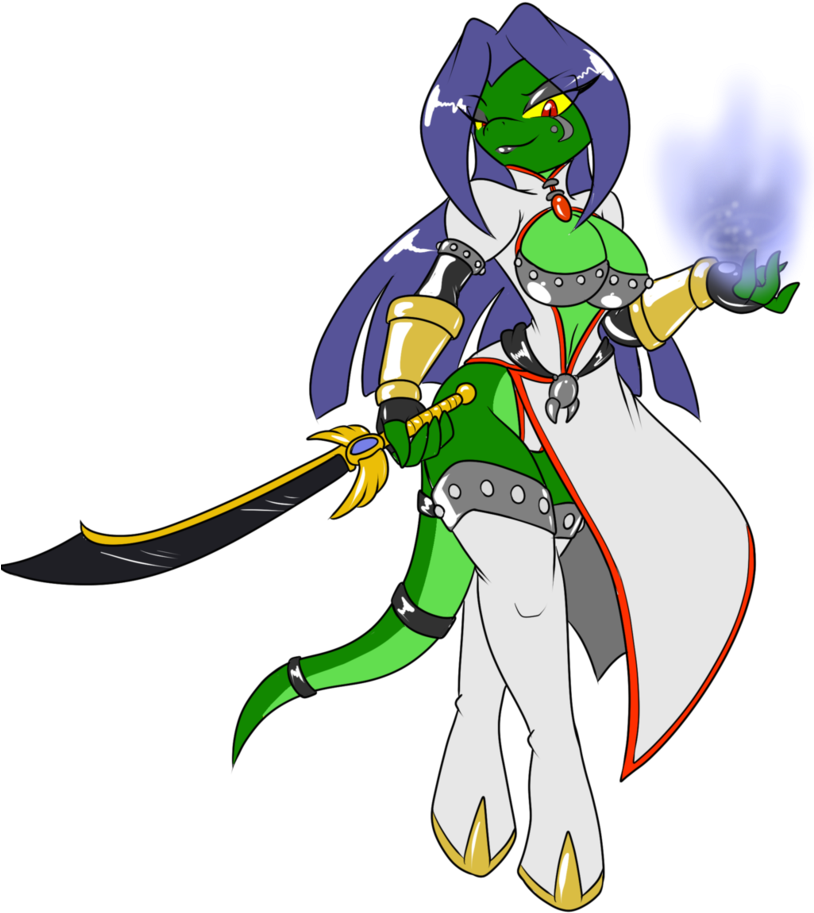 Tyamet The Magus By Chaoscroc - The Magus (813x982)